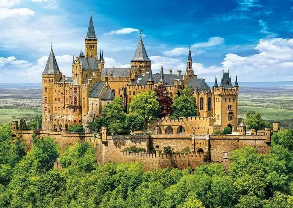 Eurographics 1000 Pieces* - Hohenzollern Castle Germany - 1000 Piece Jigsaw Puzzle