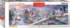 Eurographics 1000 Pieces* - Holidays At The Seaside Panoramic - 1000 Piece Jigsaw Puzzle