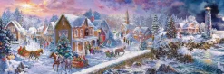 Eurographics 1000 Pieces* - Holidays At The Seaside Panoramic - 1000 Piece Jigsaw Puzzle