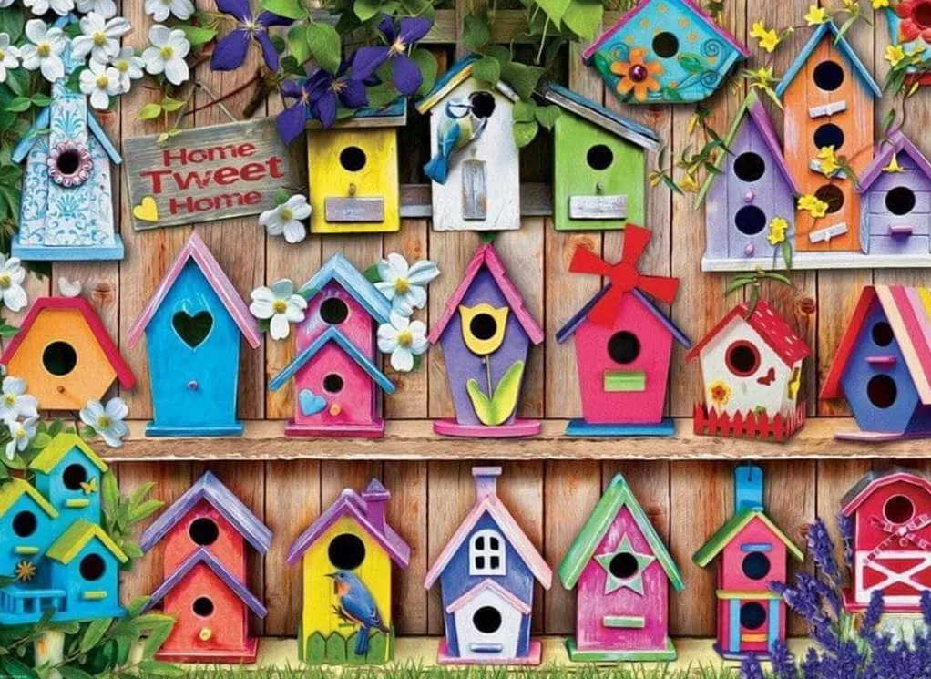 Eurographics 1000 Pieces* - Home Tweet Home - 1000 Piece Jigsaw Puzzle