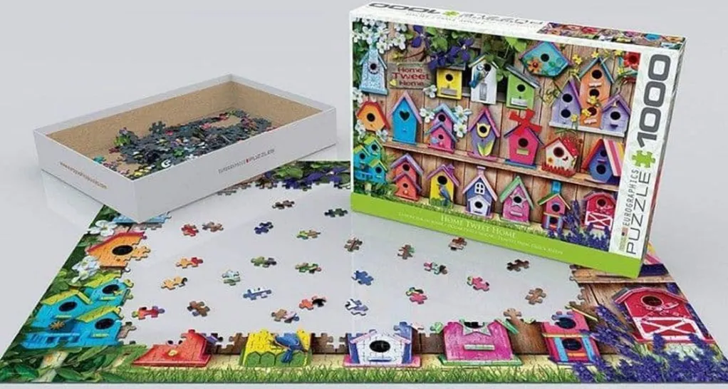 Eurographics 1000 Pieces* - Home Tweet Home - 1000 Piece Jigsaw Puzzle