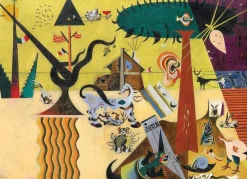 Eurographics 1000 Pieces* - Joan Miro - Tilled Field - 1000 Piece Jigsaw Puzzle