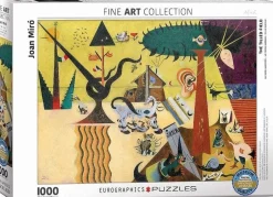 Eurographics 1000 Pieces* - Joan Miro - Tilled Field - 1000 Piece Jigsaw Puzzle