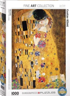Eurographics 1000 Pieces* - Klimt - The Kiss - 1000 Piece Jigsaw Puzzle