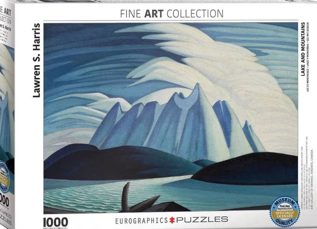 Eurographics 1000 Pieces* - Lake And Mountains - 1000 Piece Jigsaw Puzzle