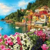 Eurographics 1000 Pieces* - Lake Como - 1000 Piece Jigsaw Puzzle