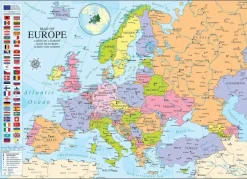Eurographics 1000 Pieces* - Map Of Europe - 1000 Piece Jigsaw Puzzle