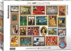 Eurographics 1000 Pieces* - Masterpieces - 1000 Piece Jigsaw Puzzle