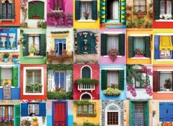 Eurographics 1000 Pieces* - Mediterranean Windows - 1000 Piece Jigsaw Puzzle