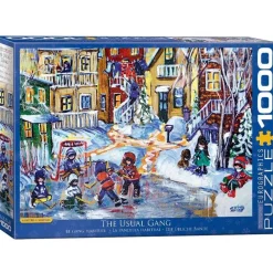 Eurographics 1000 Pieces* - Mertikas - The Usual Gang - 1000 Piece Jigsaw Puzzle