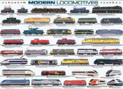 Eurographics 1000 Pieces* - Modern Locomotives - 1000 Piece Jigsaw Puzzle