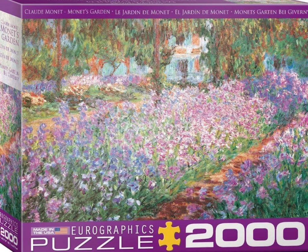 Eurographics 2000 Pieces* - Monet'S Garden - 2000 Piece Jigsaw Puzzle