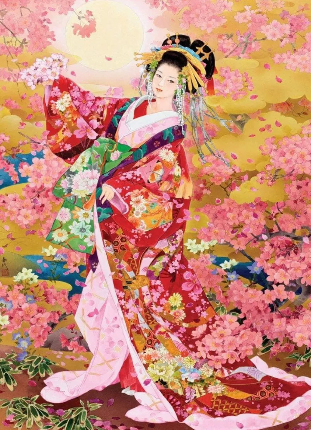 Eurographics 1000 Pieces* - Morita Syungetsu - 1000 Piece Jigsaw Puzzle