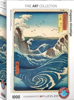 Eurographics 1000 Pieces* - Naruto Whirlpool Hiroshige - 1000 Piece Jigsaw Puzzle