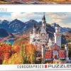 Eurographics 1000 Pieces* - Neuschwanstein Castle In Autumn - 1000 Piece Panoramic Jigsaw Puzzle