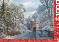 Eurographics 1000 Pieces* - New England Christmas Stroll - 1000 Piece Jigsaw Puzzle