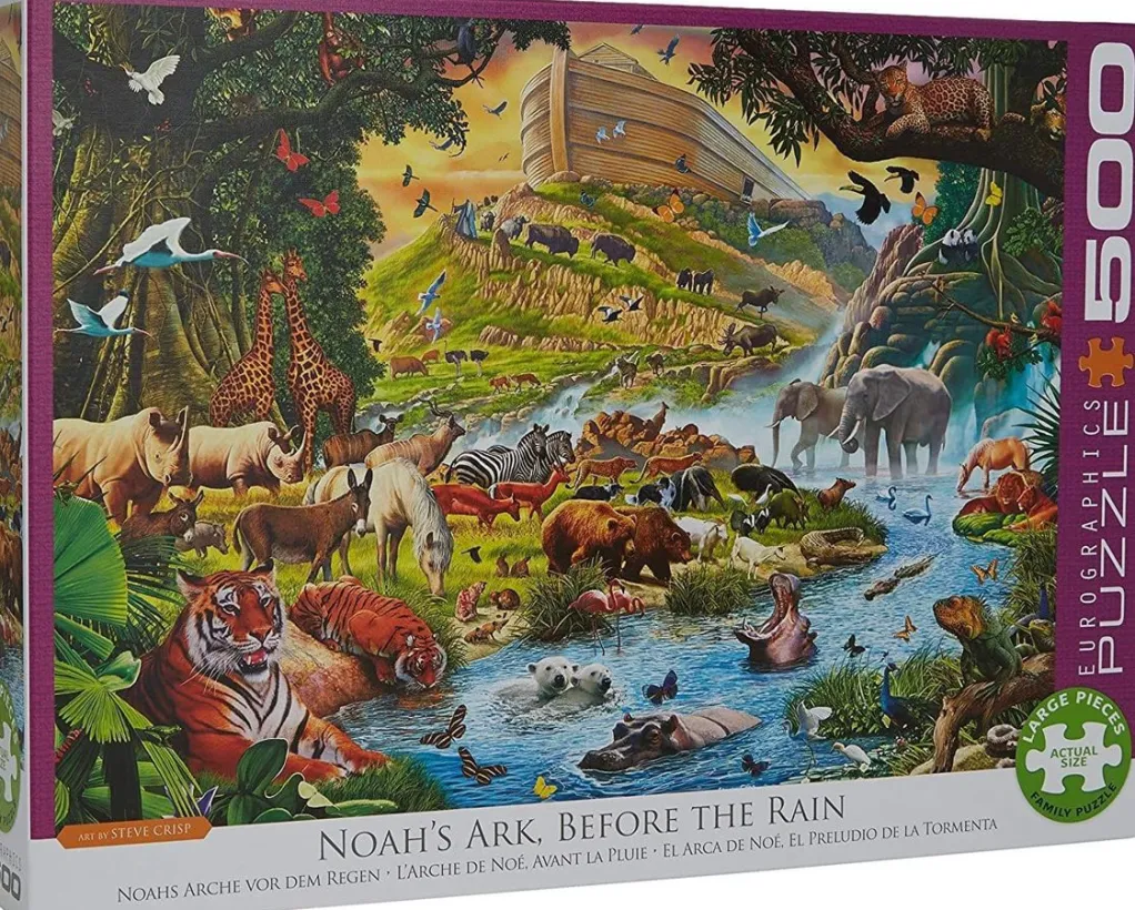 Eurographics Extra Large Pieces* - Noah'S Arc Before The Rain - 500Xl Jigsaw Puzzle