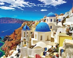 Eurographics 1000 Pieces* - Oia Santorini Greece - 1000 Piece Jigsaw Puzzle