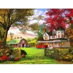 Eurographics 1000 Pieces* - Old Pumpkin Farm - 1000 Piece Jigsaw Puzzle