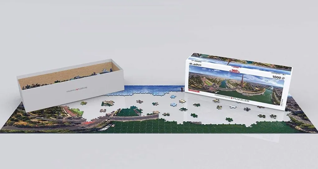 Eurographics 1000 Pieces* - Paris - France - 1000 Piece Jigsaw Puzzle Panoramic