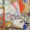 Eurographics 1000 Pieces* - Paris Through The Window - Marc Chagall - 1000 Piece Jigsaw Puzzle