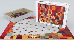 Eurographics 1000 Pieces* - Paul Klee - Castle And Sun - 1000 Piece Jigsaw Puzzle