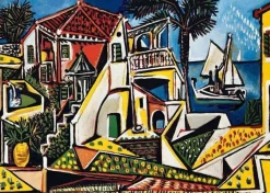 Eurographics 1000 Pieces* - Picasso Mediterranean Landcscape - 1000 Piece Jigsaw Puzzle