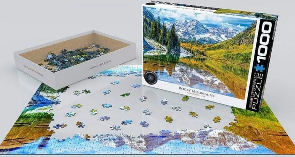 Eurographics 1000 Pieces* - Rocky Mountain National Park - 1000 Piece Jigsaw Puzzle