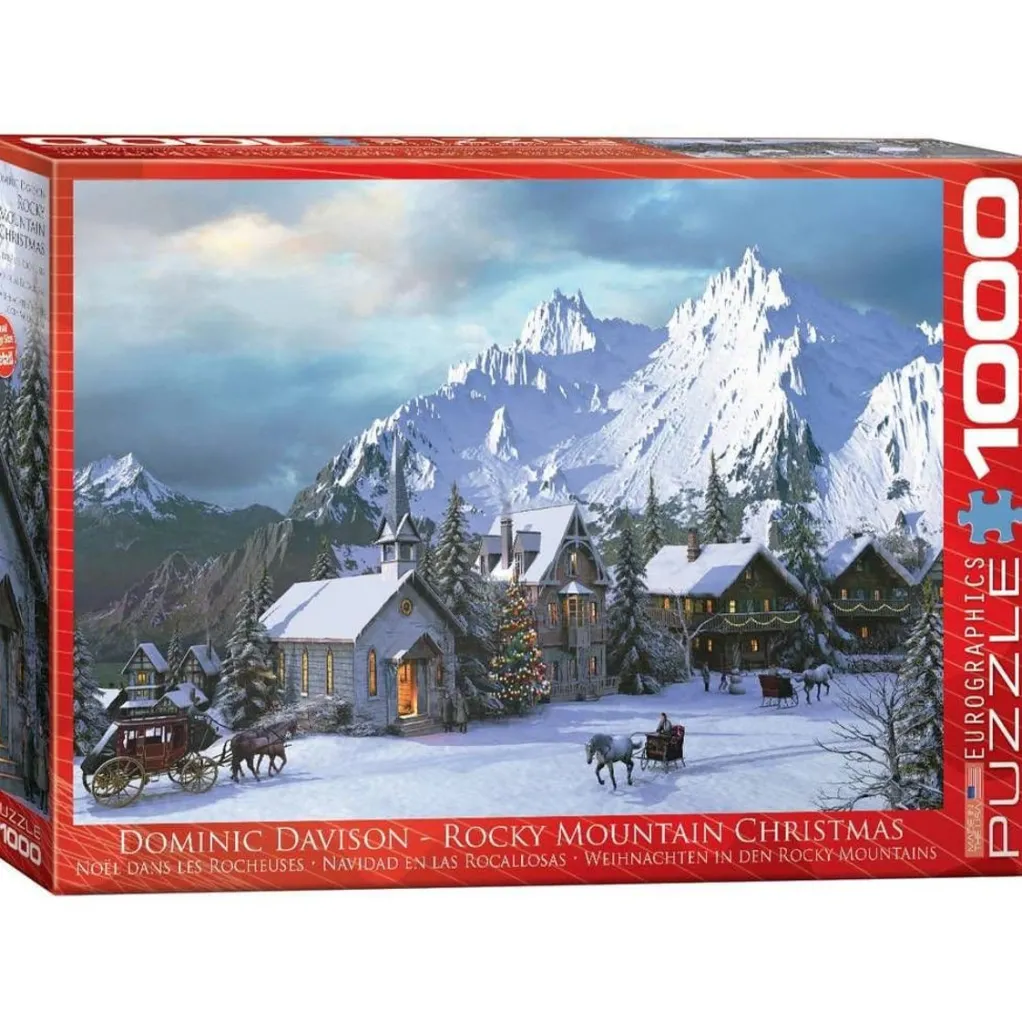 Eurographics 1000 Pieces* - Rocky Mountain Christmas - 1000 Piece Jigsaw Puzzle