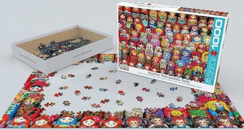 Eurographics 1000 Pieces* - Russian Matryoshka Dolls - 1000 Piece Jigsaw Puzzle