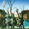 Eurographics 1000 Pieces* - Salvador Dali - Swans Elephants - 1000 Piece Jigsaw Puzzle