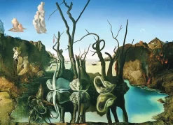 Eurographics 1000 Pieces* - Salvador Dali - Swans Elephants - 1000 Piece Jigsaw Puzzle