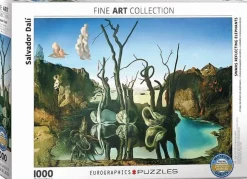 Eurographics 1000 Pieces* - Salvador Dali - Swans Elephants - 1000 Piece Jigsaw Puzzle