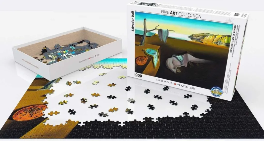 Eurographics 1000 Pieces* - Salvador Dali - The Persistence Of Memory - 1000 Piece Jigsaw Puzzle