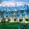 Eurographics 1000 Pieces* - San Francisco - Seven Sisters - 1000 Piece Jigsaw Puzzle