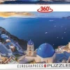 Eurographics 1000 Pieces* - Santorini Greece - 1000 Piece Panoramic