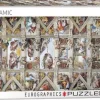 Eurographics 1000 Pieces* - Sistine Chapel By Michelangelo - 1000 Piece Panoramic Jigsaw Puzzle