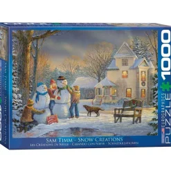 Eurographics 1000 Pieces* - Snow Creations By Sam Timm - 1000 Piece Jigsaw Puzzle