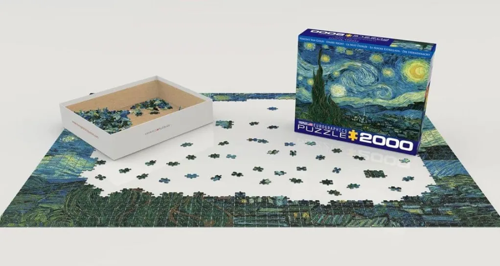 Eurographics 2000 Pieces* - Starry Night - 2000 Piece Jigsaw Puzzle