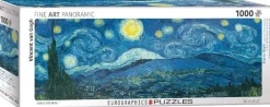 Eurographics 1000 Pieces* - Starry Night Van Gogh - 1000 Piece Panoramic Jigsaw Puzzle