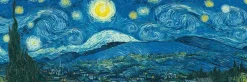 Eurographics 1000 Pieces* - Starry Night Van Gogh - 1000 Piece Panoramic Jigsaw Puzzle