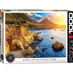 Eurographics 1000 Pieces* - Sunset On The Pacific Coast - 1000 Piece Jigsaw Puzzle
