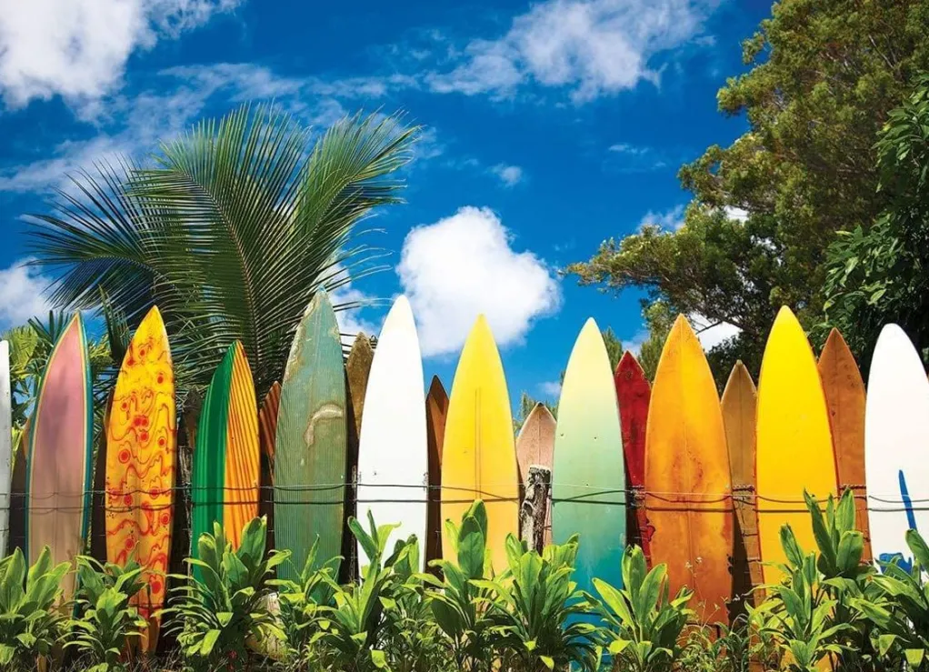 Eurographics 1000 Pieces* - Surfers Paradise Hawaii - 1000 Piece Jigsaw Puzzle