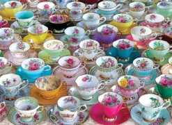 Eurographics 1000 Pieces* - Tea Cup Collection - 1000 Piece Jigsaw Puzzle