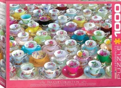 Eurographics 1000 Pieces* - Tea Cup Collection - 1000 Piece Jigsaw Puzzle