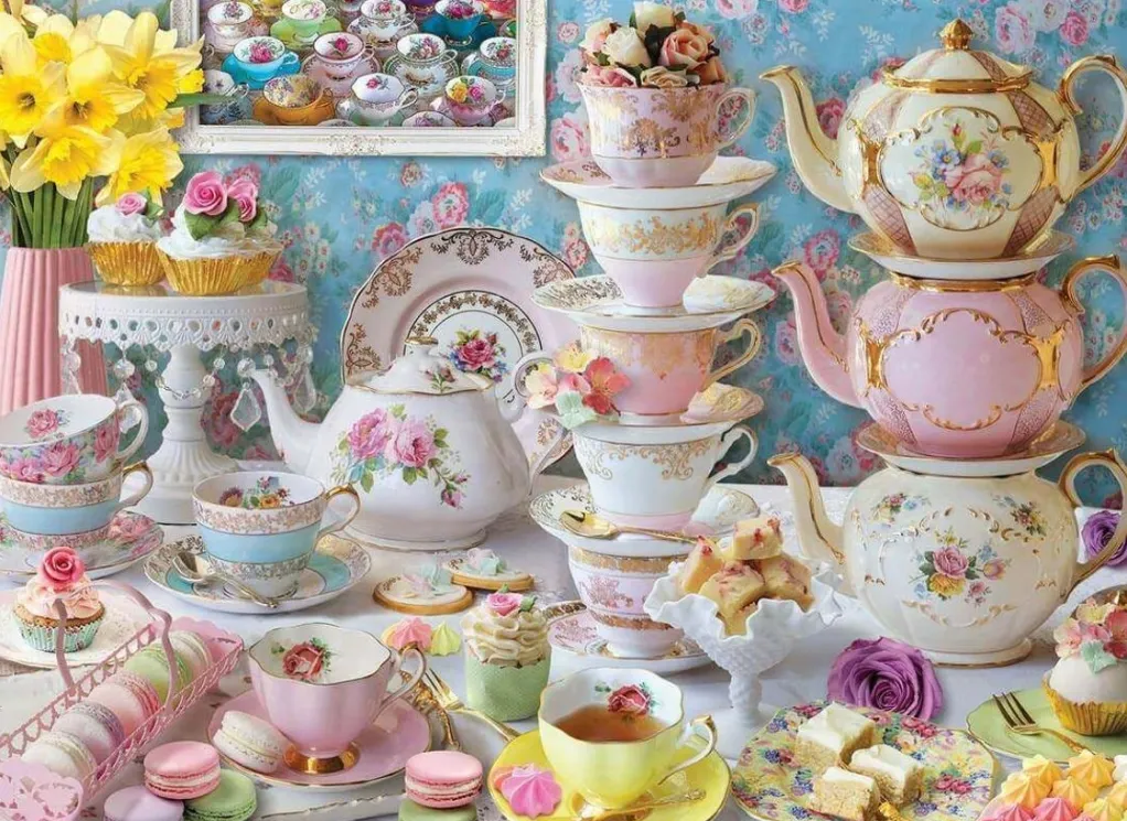 Eurographics 1000 Pieces* - Tea Table - 1000 Piece Jigsaw Puzzle