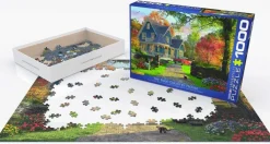 Eurographics 1000 Pieces* - The Blue Country House - 1000 Piece Jigsaw Puzzle