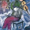 Eurographics 1000 Pieces* - The Blue Violinist Marc Chagall - 1000 Piece Jigsaw Puzzle