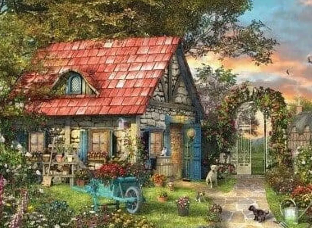 Eurographics Extra Large Pieces* - The Country Shed - 500Xl Jigsaw Puzzle