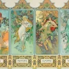 Eurographics 1000 Pieces* - The Four Seasons Alphonse Mucha - 1000 Piece Jigsaw Puzzle